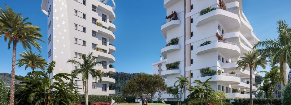 Appartementen/ Penthouses in Villajoyosa aan Zee